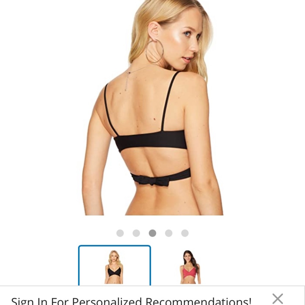 WHITE L*space chloe wrap top
